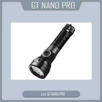 ราคา Lihuabo11 EDC ไฟฉาย LED ระบบแสงสว่างกำลังสูงกลางแจ้งป้องกันตนเองที่มีประสิทธิภาพไฟฉาย165เมตร10440แบตเตอรี่ AAA 1620 Lumens GT NANO PRO (20667055611)