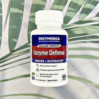ราคา อาหารเสริมสนับสนุนทางเดินหายใจ Regular Strength Enzyme Defense 60 Capsules Enzymedica เอนไซม์ (21421636718)