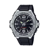 ราคา casio นาฬิกาข้อมือผู้ชาย สายยาง กันน้ำ 100m ไฟLED MWA 100 รุ่น MWA 100H MWA 100HD คาสิโอ้ MWA100 สายเรซิน watchestbkk คาสิโอ แท้ ของแท้100 ประกันศูนย์1ปี (21932594499)
