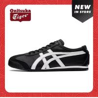 ราคา 100 จริง Onitsuka Tiger Mexico 66 DL408 9001 black white sneakers shoes for ผู้ชาย or ผู้หญิง (22207977242)