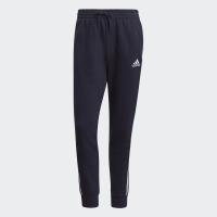 ราคา adidas ไลฟ์สไตล์ กางเกงขายาวผ้าเฟรนช์เทอร์รีย์ทรงสอบจั๊มปลายขา Essentials 3 Stripes ผู้ชาย สีน้ำเงิน GK8888 (17431878324)
