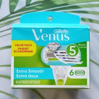 ราคา ยิลเลตต์วีนัส ใบมีดโกน Venus Extra Smooth Womens Razor Blade Refills 6 Cartridges Gillette (11608044689)