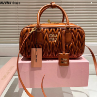ราคา WZVMZ Store Miu กระเป๋าบอสตันจับจีบแฟชั่น กระเป๋าสะพายข้างสะพายไหล่ของผู้หญิงจากมาเลเซีย (21655122833)