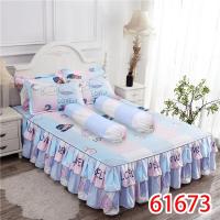 ราคา ผ้าปูที่นอนชายระบาย6ฟุตชุด5ชิ้น (20995034049)