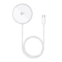 ราคา ที่ชาร์จแบตเตอรี่โทรศัพท์ชาร์จเร็วขนาดเล็ก Mini4 Qi2 15W เครื่องชาร์จแบตเตอรี่ไร้สายแม่เหล็กสำหรับ iPhone 15 14 13 12 Pro Max (22303558100)