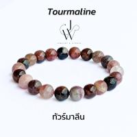 ราคา กำไลข้อมือ กำไลหิน หินมงคล ทัวร์มาลีน Tourmaline หินนำโชค ลูกปัด หิน 8 10 12 มม (21895619138)