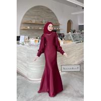 ราคา เดรสยาว ชุดเดรสทรงหางปลา ชุดอิสลามสำหรับผู้หญิง (22196400427)