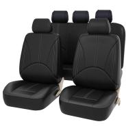 ราคา 9pcs ผ้าคลุมเบาะรถยนต์ PU ทั้งชุด เบาะคู่หน้า หนังเซอร์ราวด์ 360 เบาะคู่หน้า เบาะหลัง ชุดหุ้มเบาะ ชุดหุ้มเบาะรถ (22228262464)