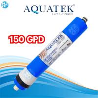 ราคา Aquatek ไส้กรองน้ำ ไส้กรองเมมเบรน RO Membrane 150 GPD เครื่องกรองน้ำ ตู้น้ำหยอดเหรียญ สำหรับระบบRO Ultratek Unipure Fastpure Biomax (22284692866)