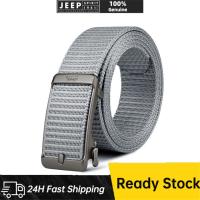 ราคา JEEP SPIRIT 1941เข็มขัดผ้าแคนวาส ESTD สำหรับผู้ชาย T0392เข็มขัดหัวเข็มขัดอัตโนมัติทนทาน (21559699166)