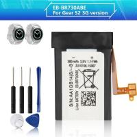 ราคา แบตเตอรี่นาฬิกา แท้ EB BR730ABE สำหรับ Samsung Gear Sport SM R600 S2 3G R730 SM R730A R730V SM R730S SM R730T SM R735T 300MAh ชุดไขควงถอดฟรี (21729314994)