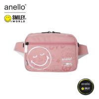 ราคา แบบใหม่ พร้อมส่ง กระเป๋าสะพายข้าง anello x SMILEY แบบ 3IN1 คาดอกได้คาดเอวได้สะพายข้างได้ ผ้ากันน้ำ ใส่ของได้เยอะ (10245871634)