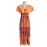 ราคา ชุดเดรส เดรสกะเหรี่ยงผ้าทอไหมประดิษฐ์ ไซส์ 22ကရင ဂ ဝန န စ ဆင ဂ ဝန (21403344841)