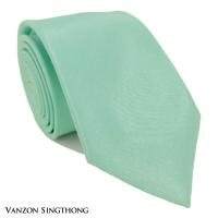 ราคา เนคไทผ้าไหมเทียม ผ้ามันเงา โทนสีเขียว สีเขียวพาสเทล สีเขียวอ่อนเข้ม สีมรกต By Vanzon Singthong (16294664796)