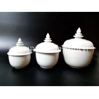 ราคา โถ กระเบื้อง เซรามิค สีขาว โกศ ใส่กระดูก โถขาว พร้อมส่ง ขนาด กว้าง 4 นิ้ว 5 นิ้ว 6 นิ้ว พร้อมส่ง (16179560294)