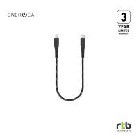 ราคา Energea NyloFlex สายชาร์จเร็ว USB C to USB C 5A 100W USB2 0 480Mbps data transfer (22067669691)