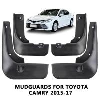 ราคา XINFAN บังโคลนหน้ารถยนต์อุปกรณ์เสริมรถยนต์ส่วนภายนอกบังโคลนยางบังโคลนโคลนหลัง4ชิ้น เซ็ตสำหรับ Toyota Camry 2015 2016 2017 (20826728379)