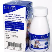 ราคา 30 60เม็ด แคลเซียม กระดูกอ่อนปลาฉลาม วิตามินดี โปรตีนจากถั่วเหลือง Cal Ups D Soy แท้จาก บริษัท ที แมน ฟาร์มา จำกัด (9791886885)