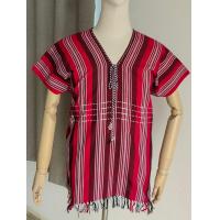 ราคา เสื้อกะเหรี่ยงผู้ชายรอบอก 48 นิ้วยาว 27 28 นิ้ว (21326302387)