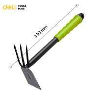 ราคา Deli ชุดอุปกรณ์ทำสวน เครื่องมือทำสวน ส้อมพวนดิน จอบถากหญ้า ช้อนพวนดิน จอบ พลั่ว คราด เสียม พรวนดิน ขุดดิน ปรับหน้าดิน จับถนัดมือ Gardening Tool Set (21561162949)