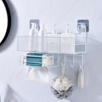 ราคา JUNE ชั้นวางของ ชั้นวางไม่ต้องเจาะผนัง ชั้นวางของ ตะแกรงเหล็ก (17070393888)