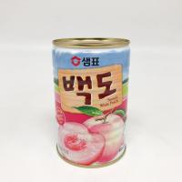 ราคา พีชกระป๋อง 400g Sempio White Peach ลูกพีชกระป๋อง 백도 (22107550040)