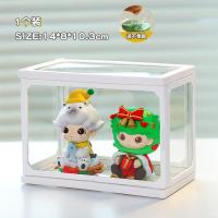 ราคา Esatop กล่องรุ่นโปร่งใส กล่องฟิกเกอร์ ตู้โชว์ตุ๊กตา ป้องกันฝุ่น วางซ้อนกันได้ กล่องโชว์โมเดล กล่องแสดงฉาก แสดงตู้ (22198385943)