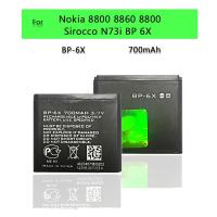 ราคา แบตเตอรี่ BP 6X 700mAh สำหรับ Nokia 8800 8860 8800 Sirocco N73i 8801 886 8800 S โทรศัพท์มือถือเปลี่ยนแบตเตอรี่ (21728011585)
