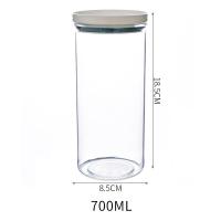 ราคา Konco โหลเก็บของปิดผนึกกล่องใส่อาหารกล่องเก็บของอาหารโปร่งใสสำหรับเครื่องเทศลูกอมเมสันโถคุกกี้กล่องเก็บของขวดปิดผนึก (21844985965)
