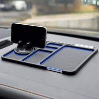 ราคา ที่วางโทรศัพท์มือถือในรถยนต์ แผ่นกันลื่นอเนกประสงค์ ซิลิโคนกันลื่นขนาดใหญ่ ป้ายจอดรถชั่วคราว (22001453665)