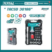 ราคา TOTAL TACSD30186 ชุดไขควงตัวทีด้ามฟรีอเนกประสงค์ หัวแม่เหล็ก 24 ชิ้นชุด ไขควงด้ามจับฟรีตัวที (20778986487)