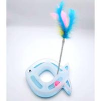 ราคา Boqi factory ของเล่นแมววงล้อรูปปลา WPS107 (17836293916)