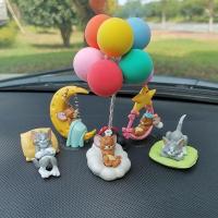 ราคา ทอมเจอร์รี่ แมวและเมาส์เครื่องประดับรถตกแต่งภายในน่ารักสก์ท็อปตุ๊กตารูปขนาดเล็ก (21606503052)