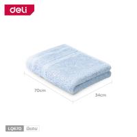 ราคา Deli ผ้าเช็ดผม ผ้าขนหนู ผ้าขนหนูพื้นเล็ก ผ้าขนหนูเช็ดผม คอตตอนแท้ 100 อ่อนโยนไม่ทำร้ายผิว หนานุ่ม ซับน้ำได้ดี ผ้าแห้งไว ไม่อับชื้น Towel (20761972815)
