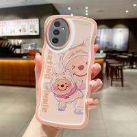 ราคา เคสคลังสินค้าพร้อม Galaxy A14 5G ปลอกสำหรับ Samsung Samsung A14เคส TPU นิ่มลายการ์ตูนลายคลื่นกรอบใสฝาครอบโทรศัพท์ (20204879699)