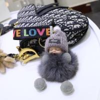 ราคา LUDEAU สีสันสดใส พวงกุญแจเด็กนอนปอมปอม ตุ๊กตาผ้าพลัฌ ปอมปอม พวงกุญแจตุ๊กตานุ่มนิ่มน่ารัก ตกแต่งกระเป๋าเป้สะพายหลัง ตุ๊กตาทารกตุ๊กตา พวงกุญแจปอมปอมสำหรับการนอนหลับ จี้ห้อยกระเป๋า (21756908367)