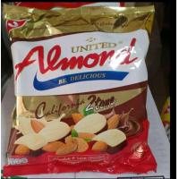 ราคา พร้อมส่ง United Almond Chocolate อัลมอนด์เคลือบช็อคโกแลต ตรายูไนเต็ด (13582185839)