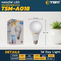 ราคา หลอดไฟ LED Bulb 3W 18W แสงขาว แสงวอร์ม ขั้วเกลียว E27 ประหยัดพลังงาน (17410938594)