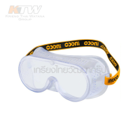 ราคา INGCO แว่นตากันสะเก็ด แว่นครอบตานิรภัย รุ่น HSG02 กรอบเฟรม PVC มีความอ่อน ยืดหยุ่นและน้ำหนักเบา (17469847695)