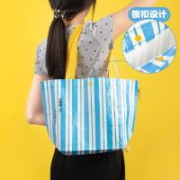 ราคา กระเป๋า Shopping bag กันน้ำ ผลิตจากผ้ากระสอบ กระเป๋าจ่ายตลาด (22337332739)