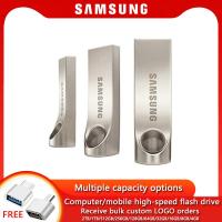 ราคา samsung mini creative metal pen drive USB3 0 128 32gb 64gb 256gb storage device pen drive (21285261265)