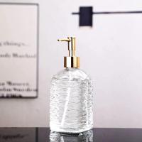 ราคา ขวดปั้มแก้วใส 420 ml หัวปั้มสแตนเลสและพลาสติก สีเงินทอง พร้อมส่ง (22192544651)