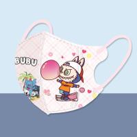 ราคา LABUBU สำหรับเด็ก3D 10ชิ้นLABUBU เด็กที่มีมูลค่าความงามสูงการพิมพ์ลวดลายที่มีสีสันผสม4D ทารก เด็ก (22073157333)