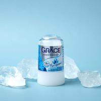 ราคา Grace Natural Deodorant 70 g เกรซ สารส้มแท่ง ระงับกลิ่นกาย สารส้มเกรซ สารส้ม ทารักแร้ โรลออนเกรซ โรลออน (21736569667)