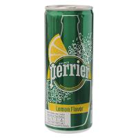 ราคา น้ำแร่กระป๋องเปอริเอ้ กลิ่นเลมอน 250 มล น้ำแร่ชนิดมีฟอง Perrier Lemon Flavor (16300765461)