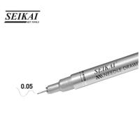 ราคา Seikai ปากกาหัวเข็ม Needle Drawing Pen ปากกาหัวตัด ปากกาหัวพู่กัน หมึกกันน้ำได้ไม่ซีดจาง (16870254571)
