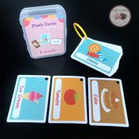 ราคา แฟลชการ์ด flashcard บัตรภาพคำศัพท์ กขค abc ตัวเลข สัตว์ ผลไม้ ผัก สีCJ21 (17783851294)