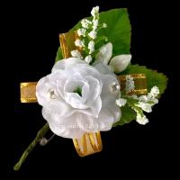 ราคา เข็มกลัดดอกมะลิ เข็มกลัดวันแม่ มี 2แบบ (22372114746)