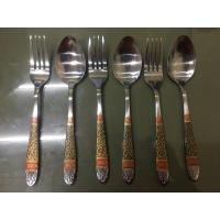 ราคา ชุดช้อนส้อมด้ามลายไทย สินค้าพร้อมส่งคะ (20579294902)