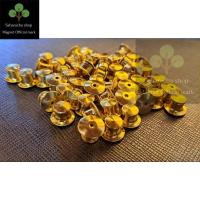 ราคา หมุดสปริงติดเครื่องหมาย ตัวล็อค ล็อคหมด ตัวติดหมุด มีสีเงินและสีทอง ให้เลือกซื้อ ราคาขายต่อ 1 ตัว (21027155140)